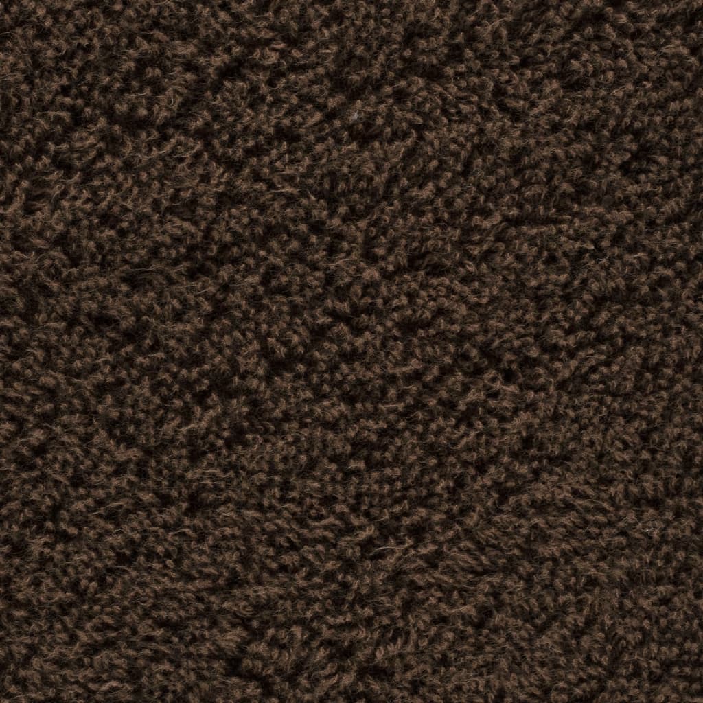 10 db prémium törölköző SOLUND barna 100 x 200 cm 600 g/m²