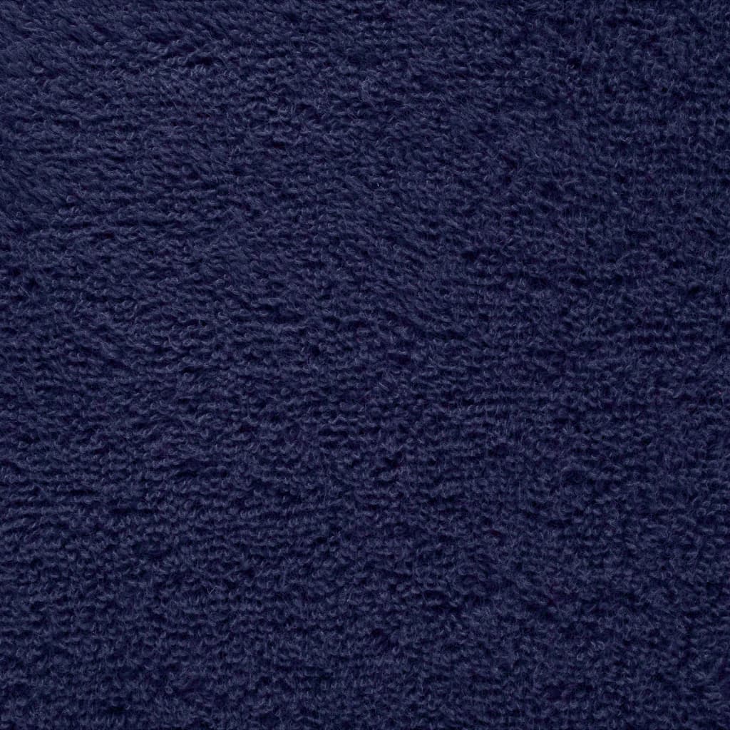 4 db prémium SOLUND törölköző sötétkék 100 x 200 cm 600 g/m²
