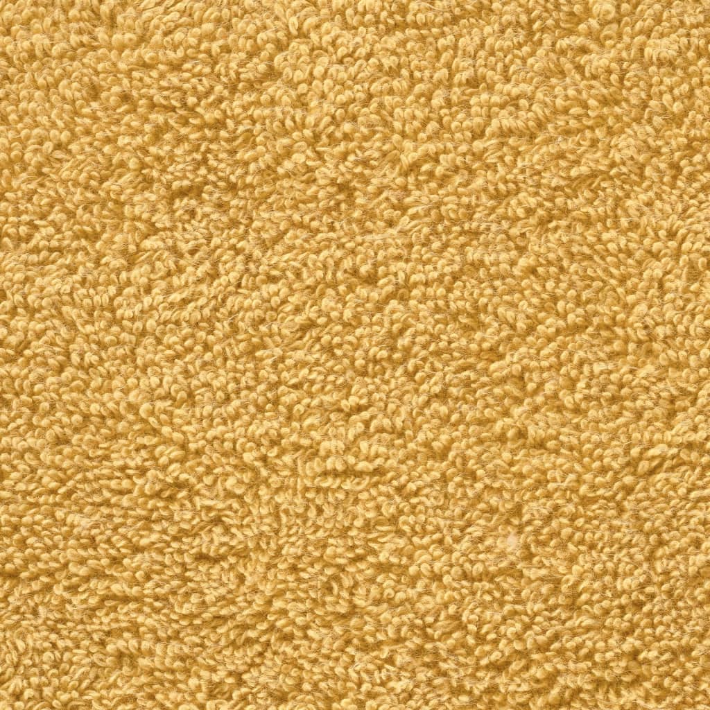 4 db prémium SOLUND mosdótörölköző arany 30 x 30 cm 600 g/m²