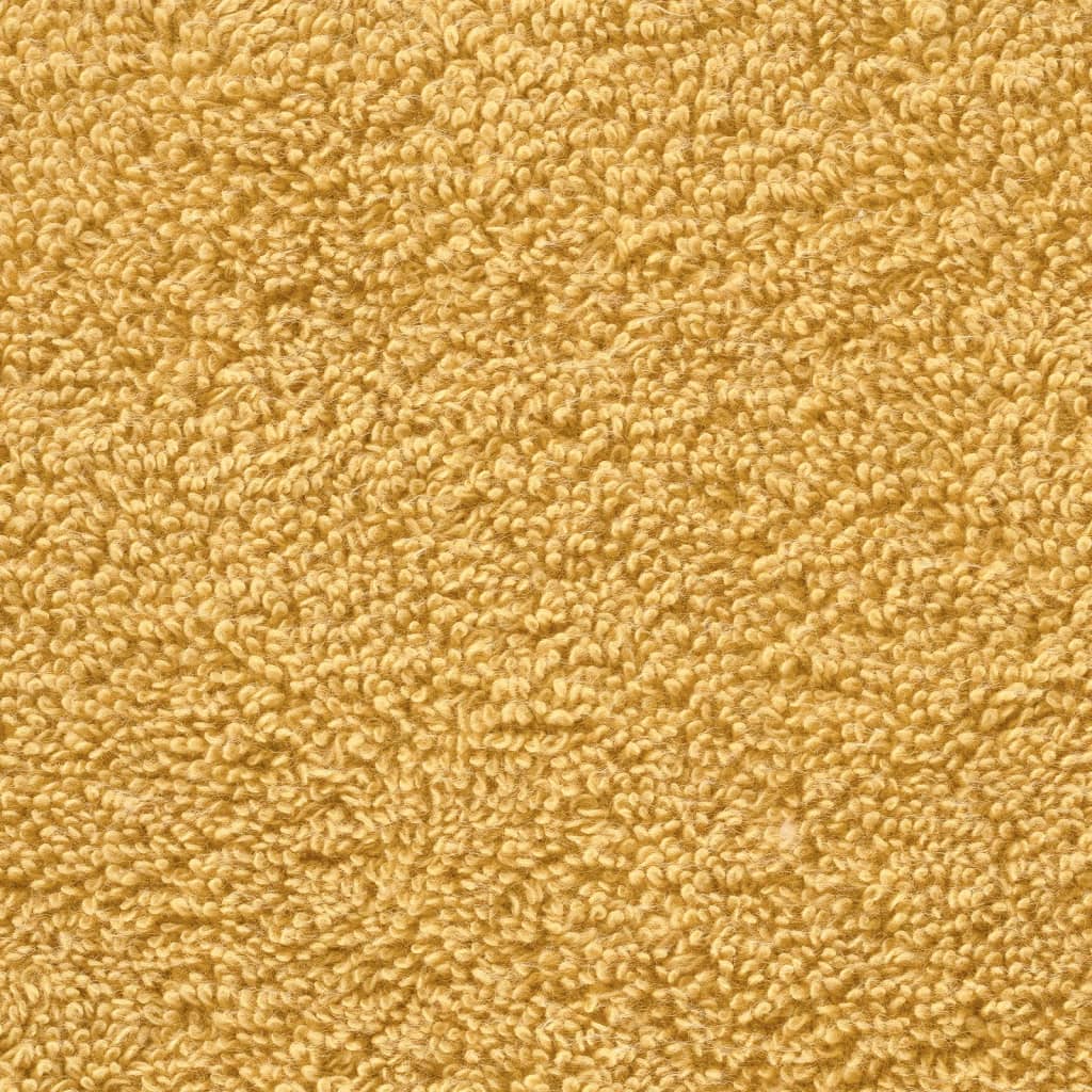 4 db prémium vendégtörölköző SOLUND arany színben 30 x 50 cm 600 g/m²