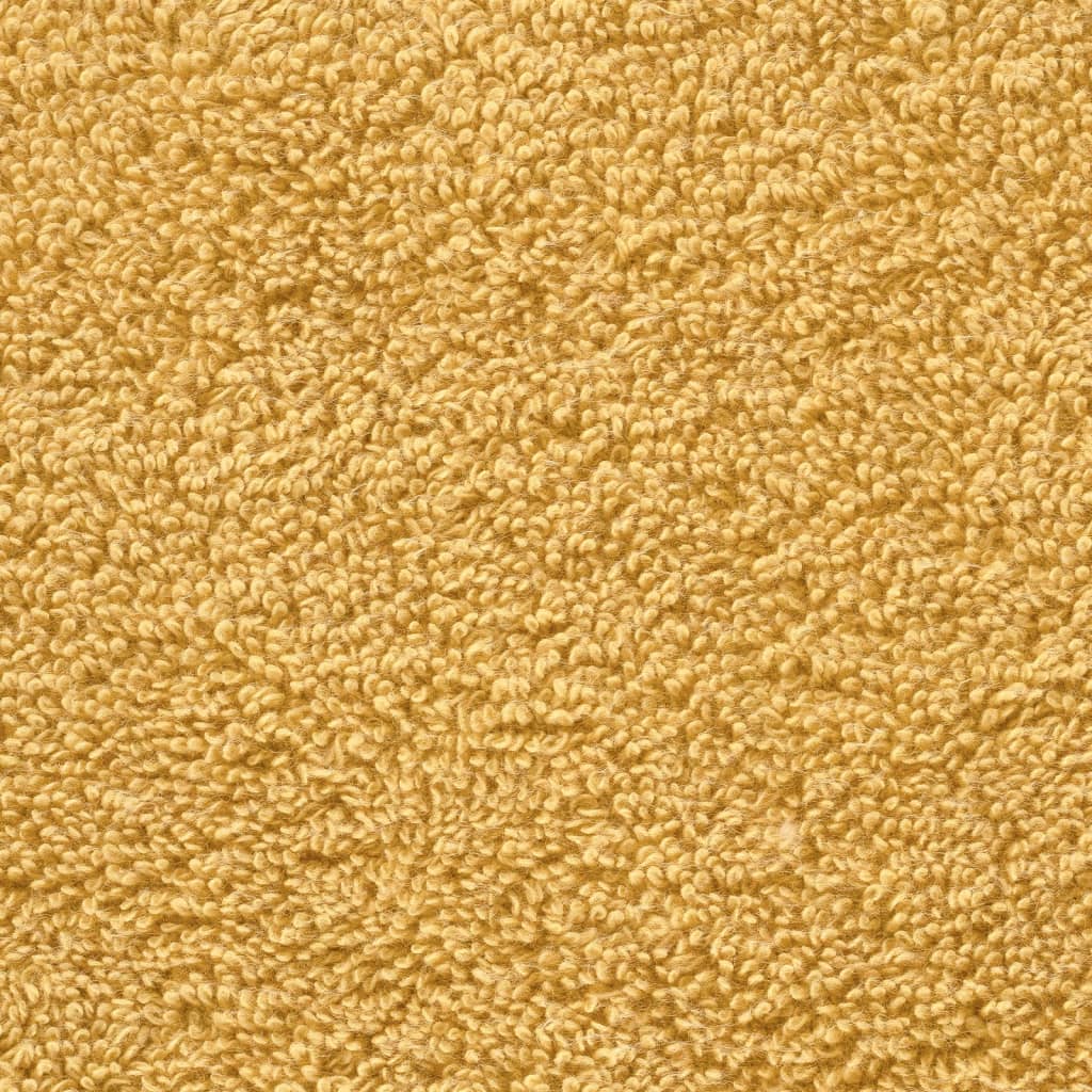 prémium kéztörlő SOLUND 10 db aranyszínű 50 x 100 cm 600 g/m²