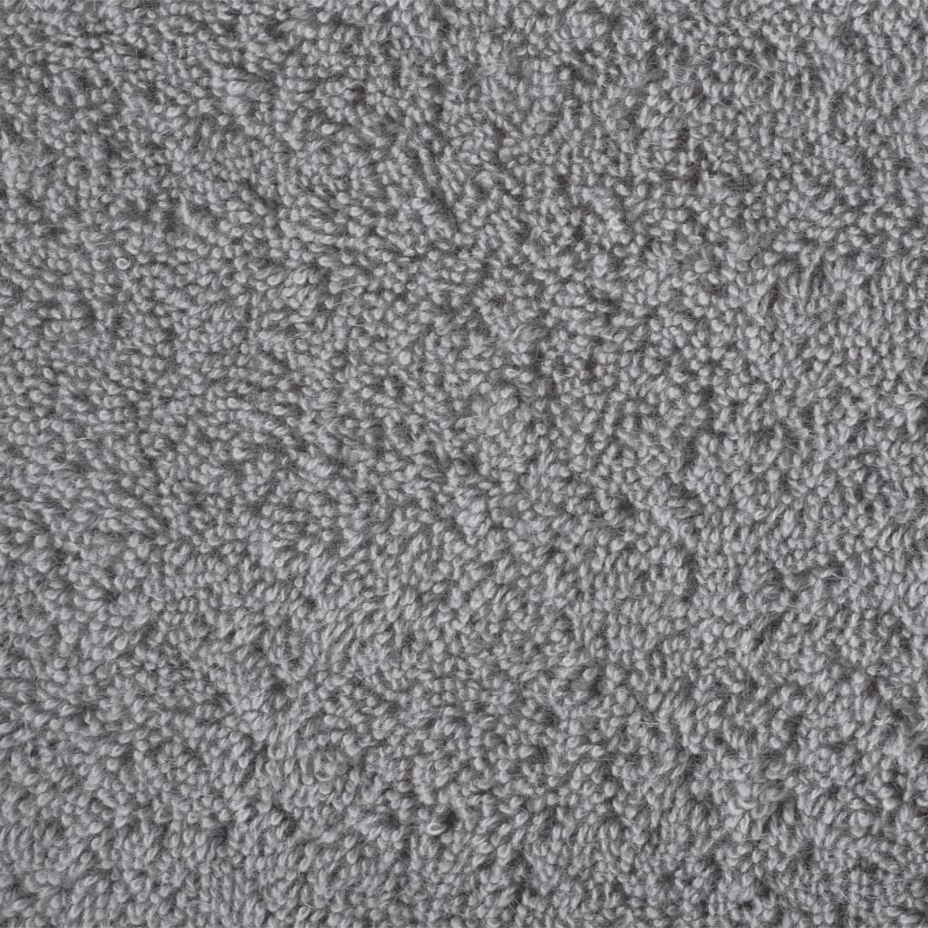 10 db prémium szürke SOLUND fürdőlepedő 100 x 150 cm 600 g/m²