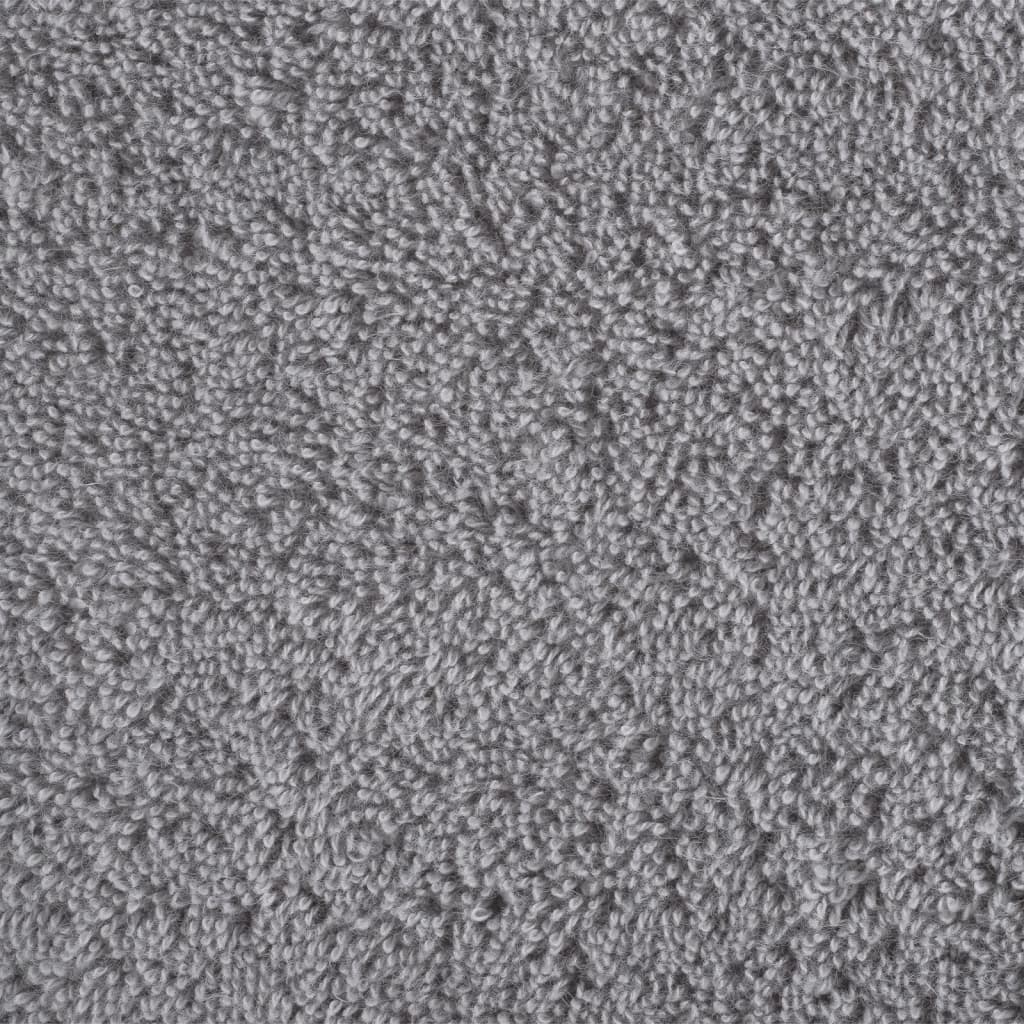 2 db prémium törölköző SOLUND szürke 100 x 200 cm 600 g/m²