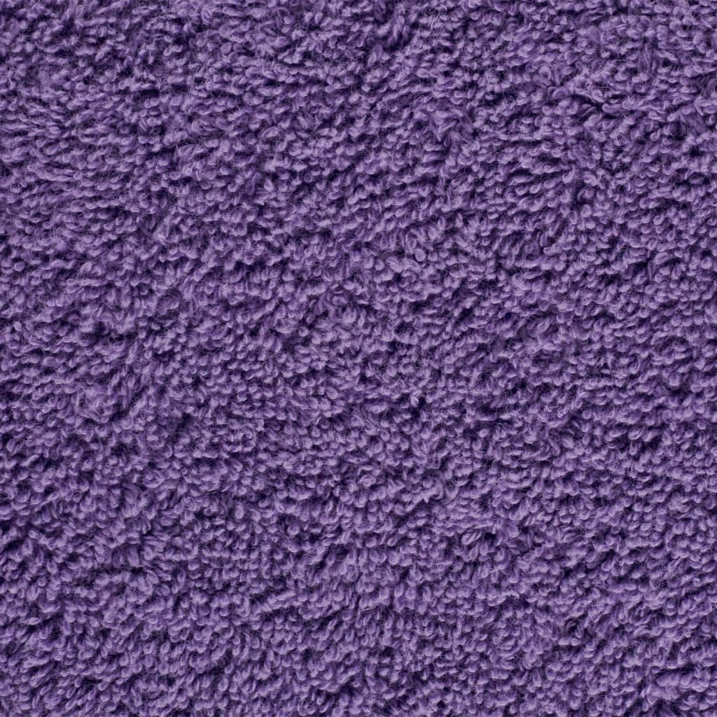 4 db prémium vendégtörölköző SOLUND lila 30 x 50 cm 600 g/m²