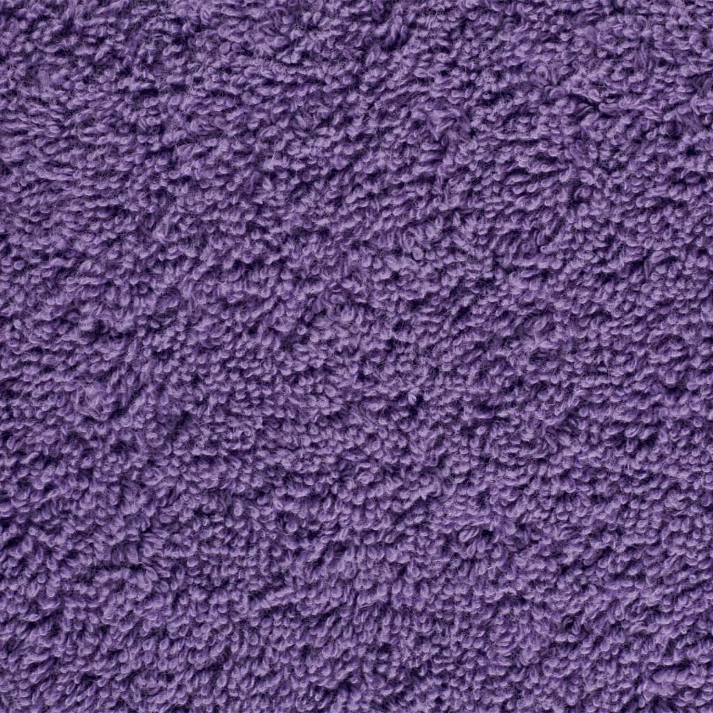 4 db prémium szaunatörölköző SOLUND lila 80 x 200 cm 600 g/m²