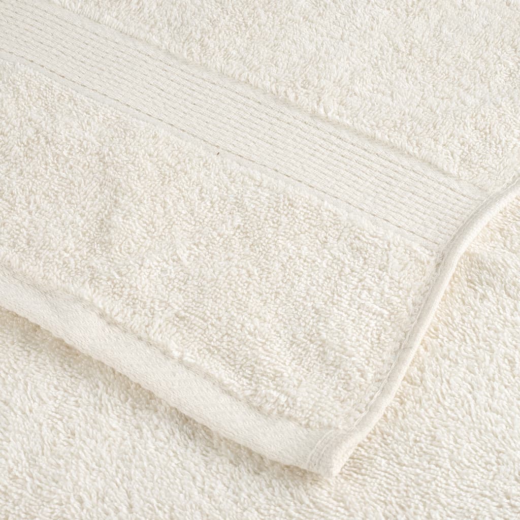 prémium SOLUND mosdótörlőkendők 10 db krémszínű 30 x 30 cm 600 g/m²