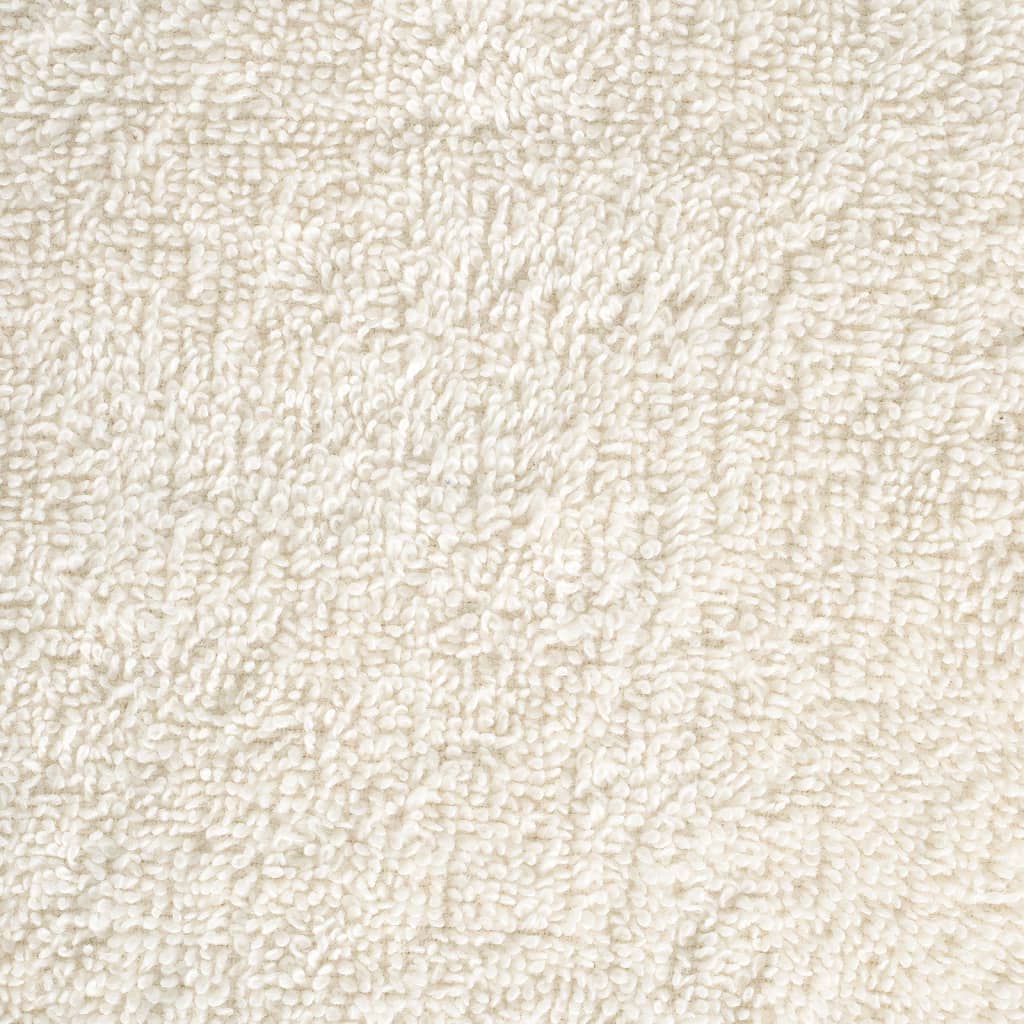 10 db prémium SOLUND törölköző krémszínű 100 x 200 cm 600 g/m²