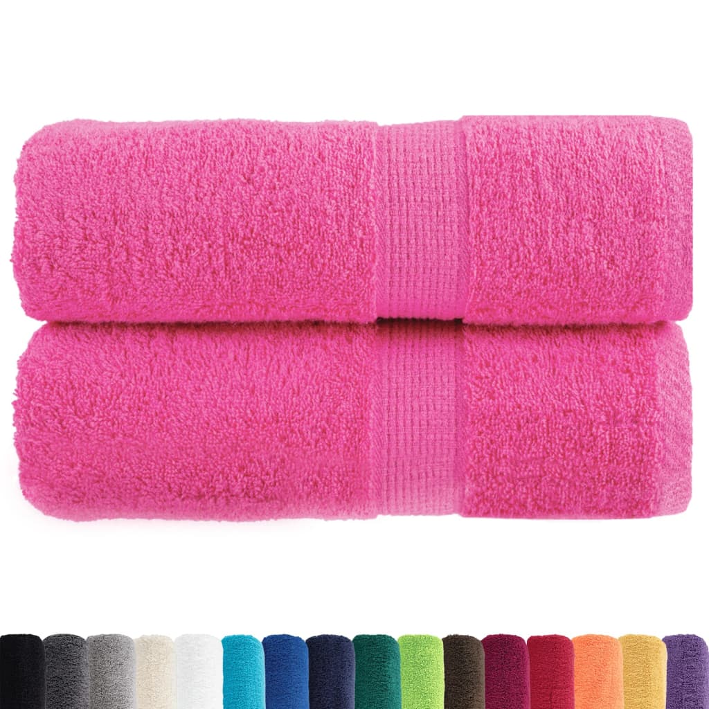 prémium vendégtörölköző SOLUND 2 db rózsaszín 30 x 50 cm 600 g/m²