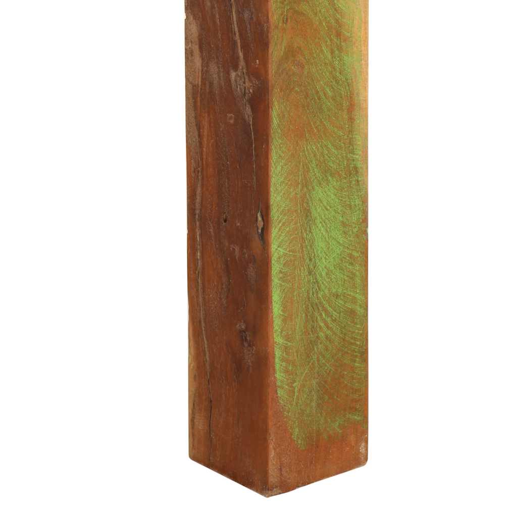 dohányzóasztal 110x55x40 cm Tömör, újrahasznosított fa