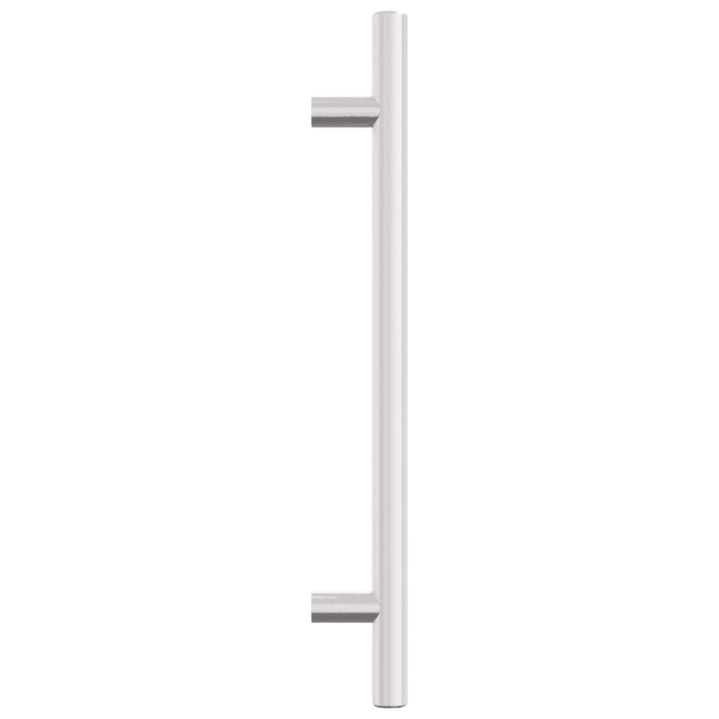20 db ezüst rozsdamentes acél szekrényfogantyú 160 mm