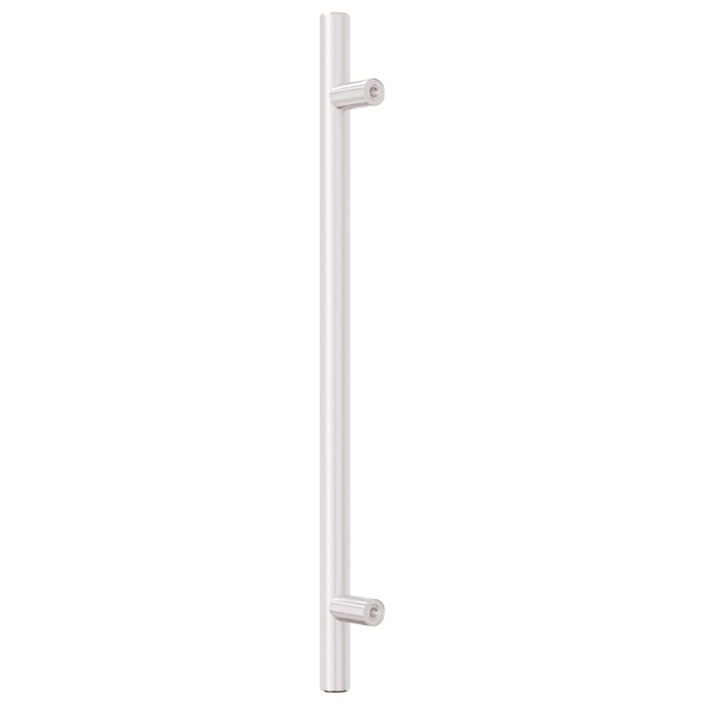 20 db ezüst rozsdamentes acél szekrényfogantyú 224 mm