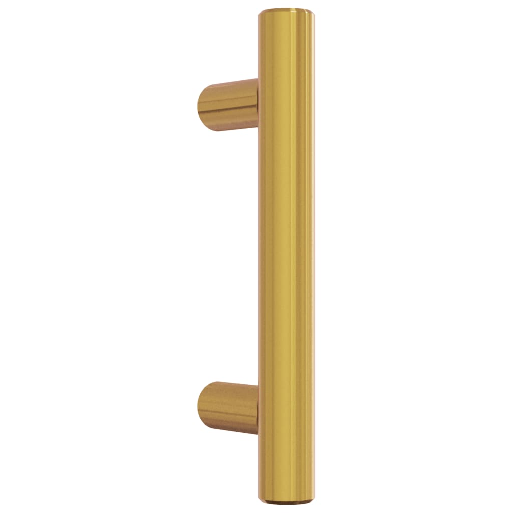 20 db aranyszínű rozsdamentes acél szekrényfogantyú 64 mm