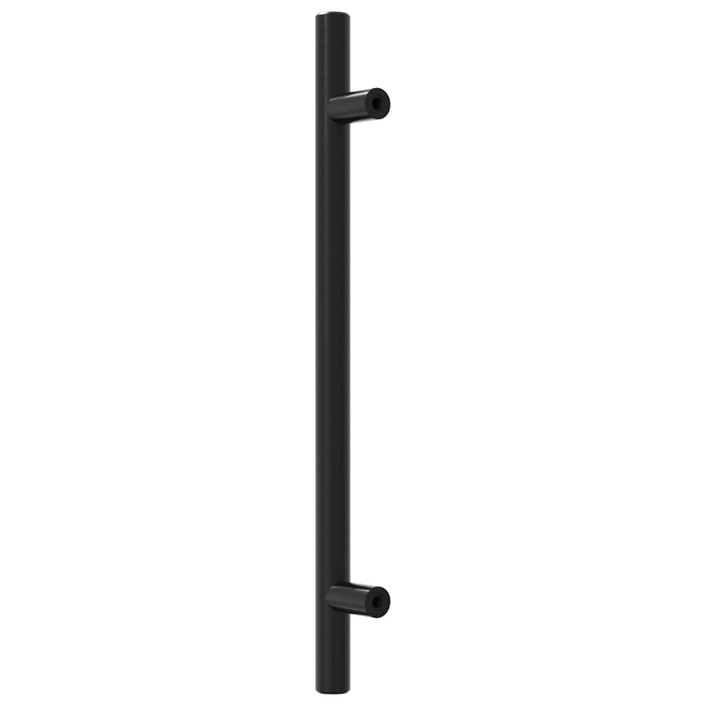 20 db fekete rozsdamentes acél szekrényfogantyú 160 mm