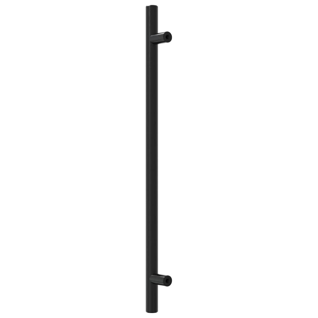 20 db fekete rozsdamentes acél szekrényfogantyú 224 mm