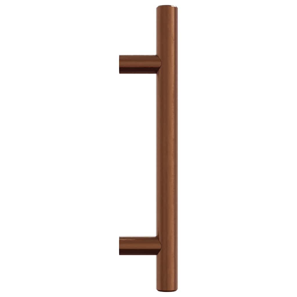 20 db bronz rozsdamentes acél szekrényfogantyú 96 mm