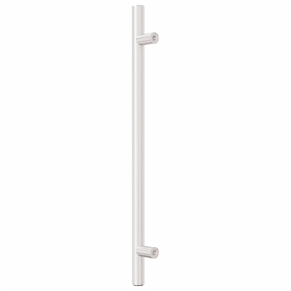 10 db ezüst rozsdamentes acél szekrényfogantyú 224 mm