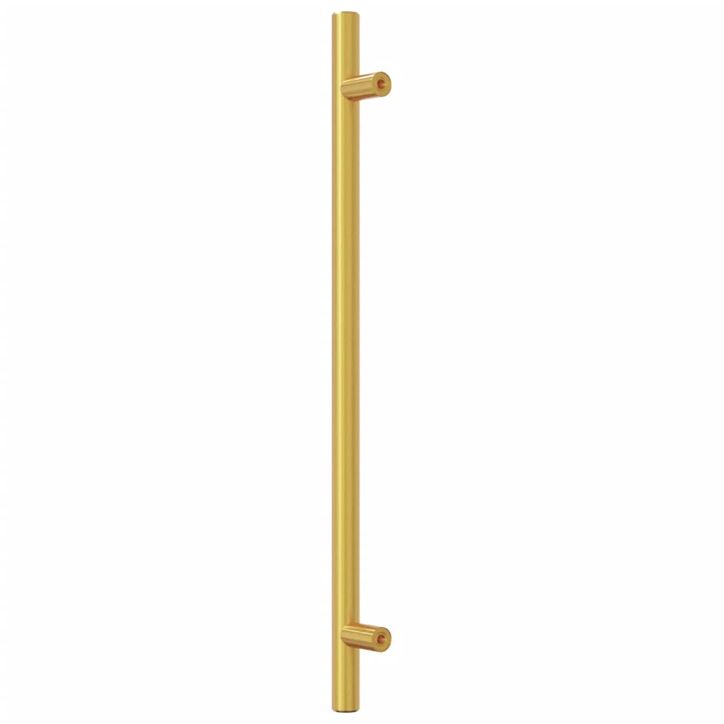 10 db aranyszínű rozsdamentes acél szekrényfogantyú 224 mm