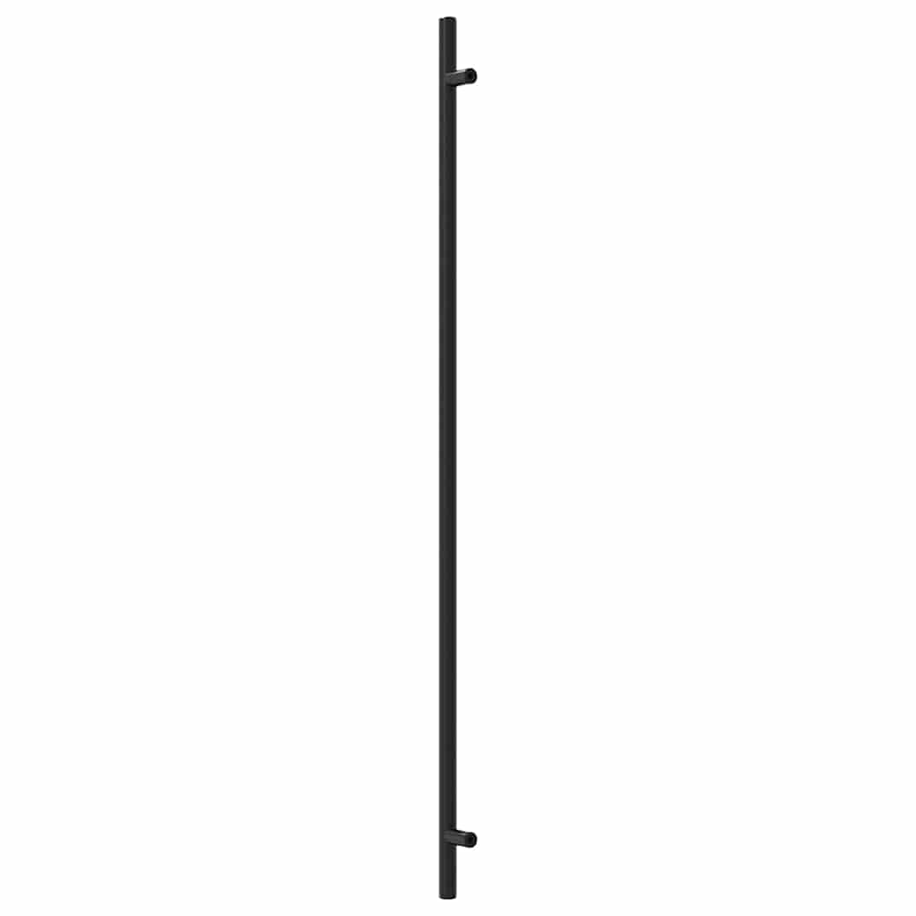 10 db fekete rozsdamentes acél szekrényfogantyú 480 mm