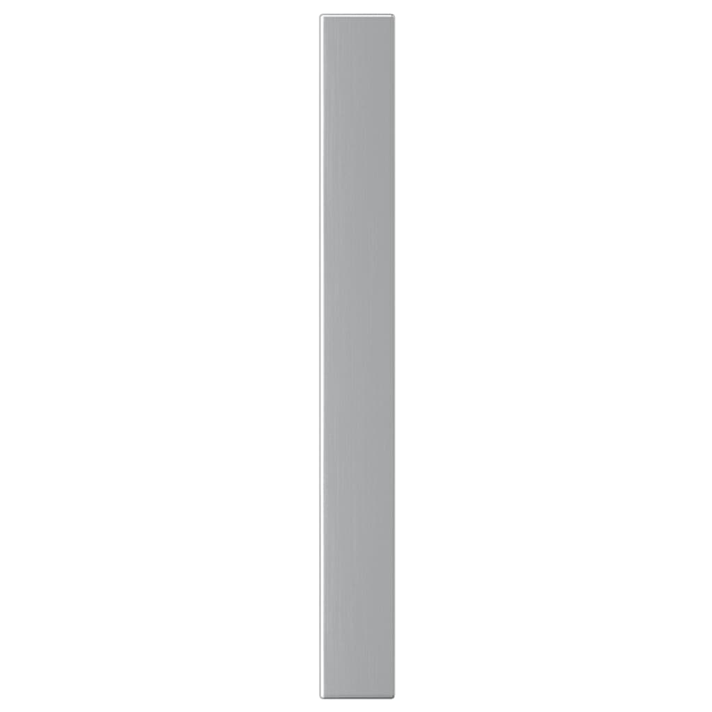 20 db ezüst rozsdamentes acél szekrényfogantyú 96 mm