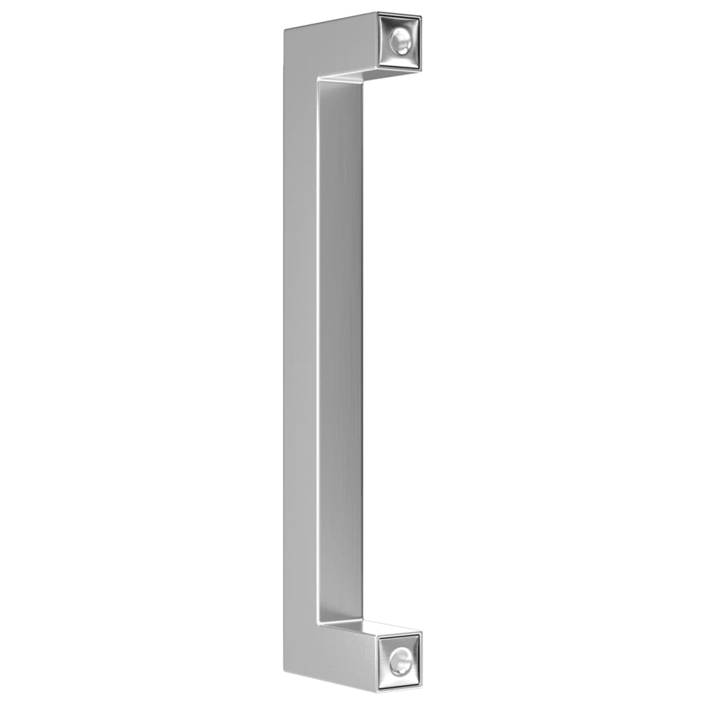 20 db ezüst rozsdamentes acél szekrényfogantyú 128 mm