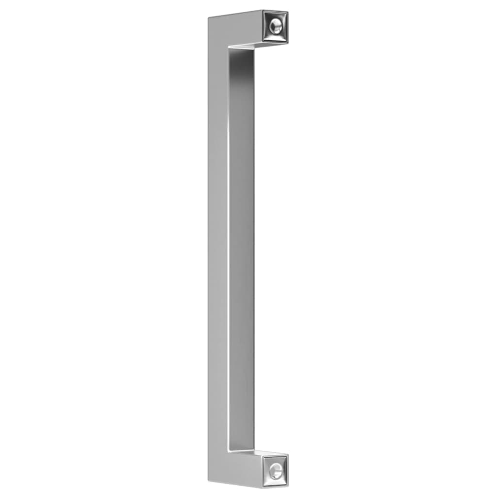 20 db ezüst rozsdamentes acél szekrényfogantyú 160 mm