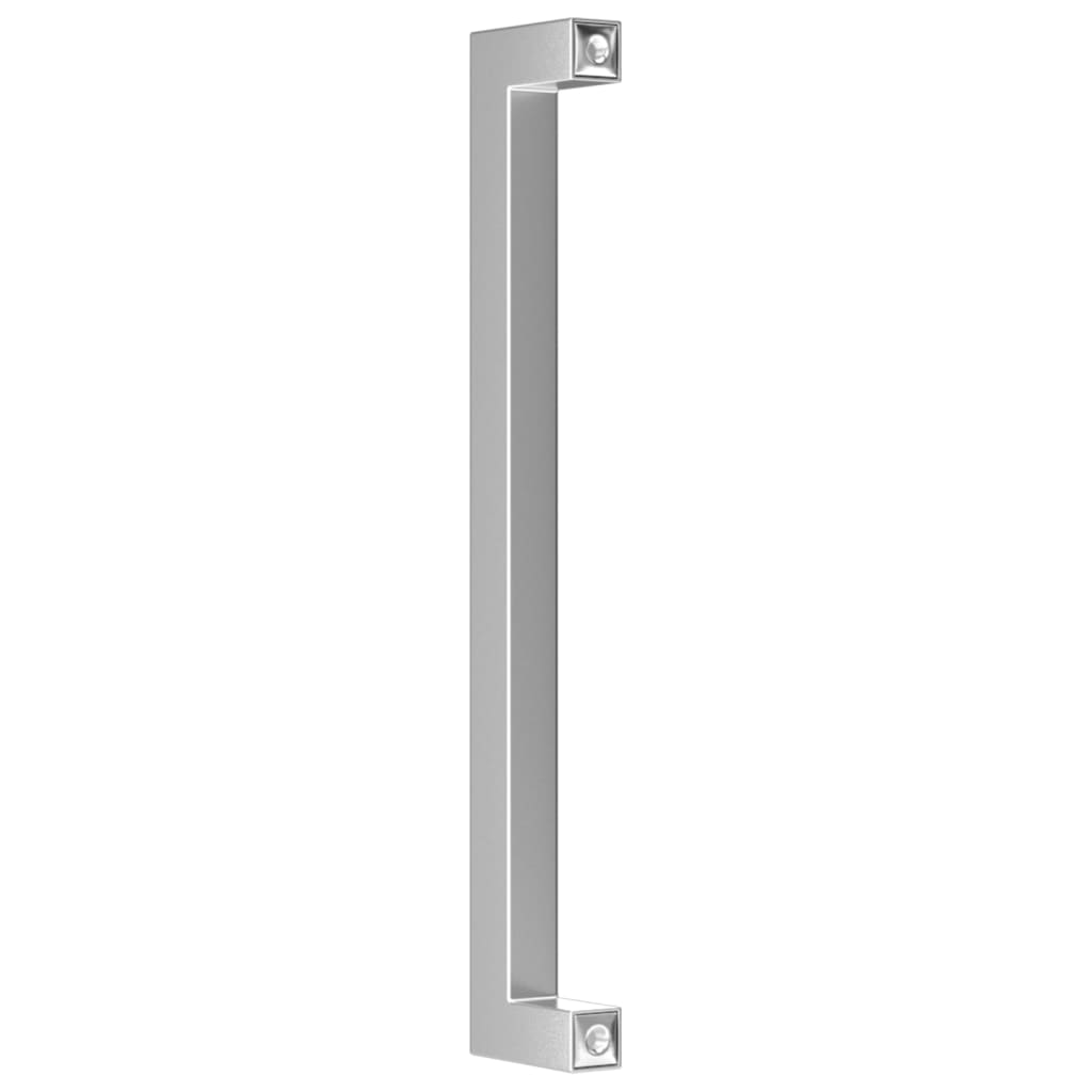 20 db ezüst rozsdamentes acél szekrényfogantyú 192 mm