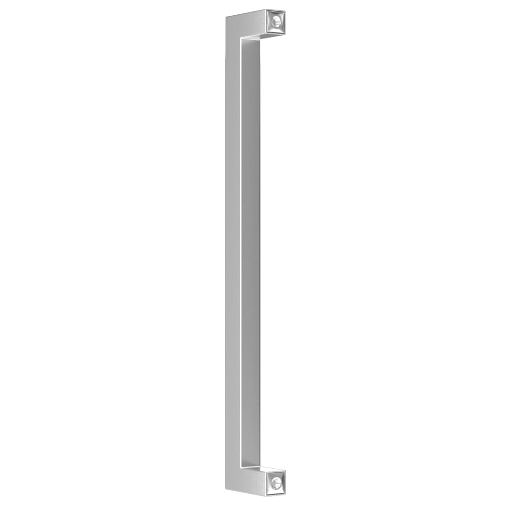 20 db ezüst rozsdamentes acél szekrényfogantyú 224 mm
