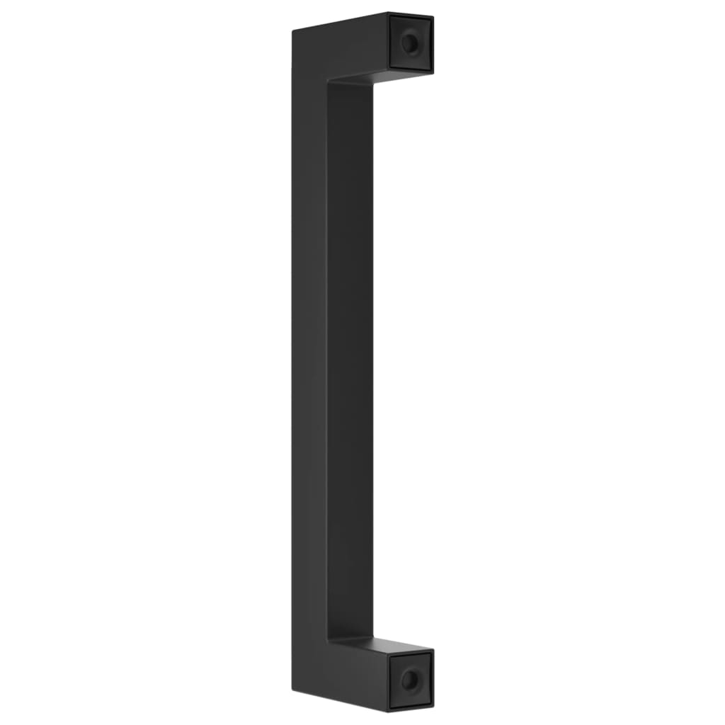 20 db fekete rozsdamentes acél szekrényfogantyú 128 mm