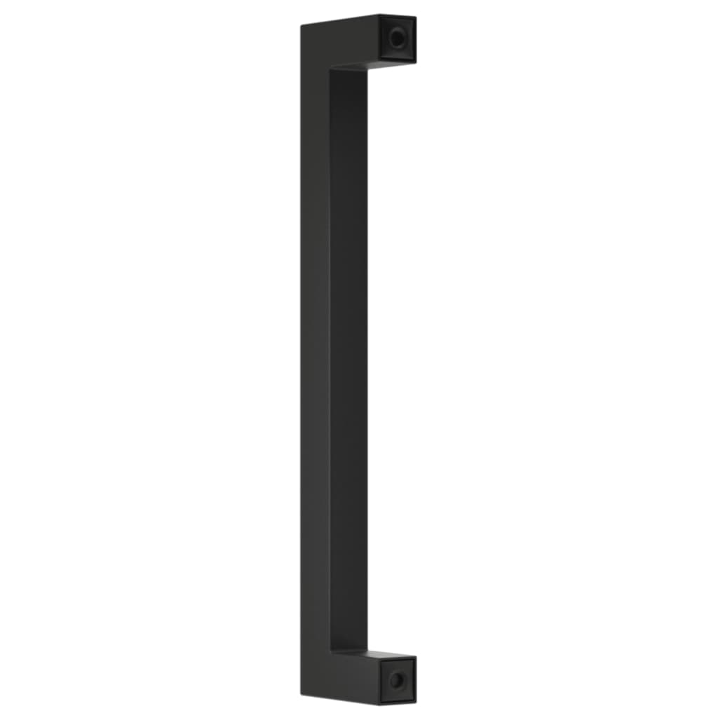 20 db fekete rozsdamentes acél szekrényfogantyú 160 mm