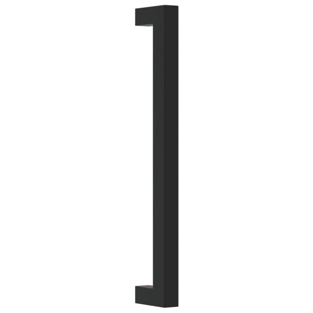 20 db fekete rozsdamentes acél szekrényfogantyú 192 mm