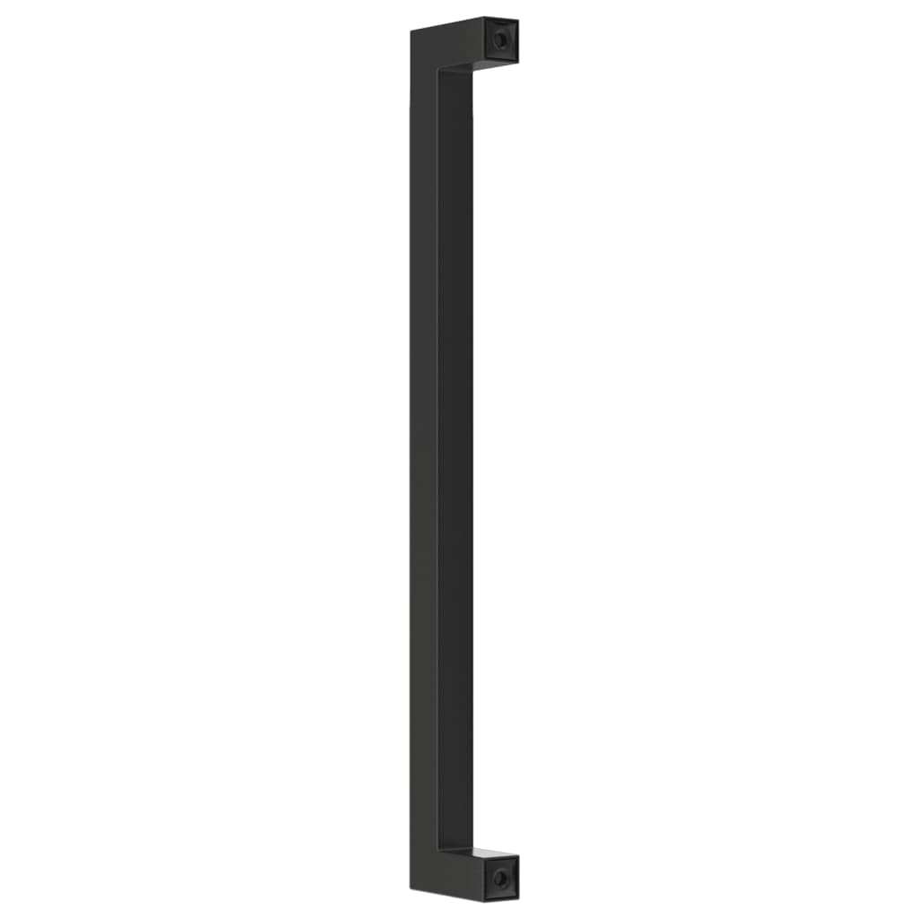 20 db fekete rozsdamentes acél szekrényfogantyú 224 mm