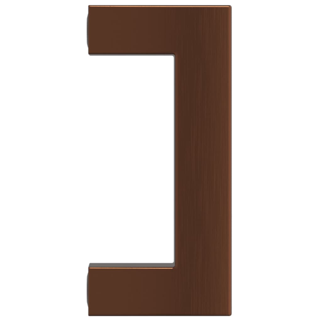 20 db bronz rozsdamentes acél szekrényfogantyú 64 mm