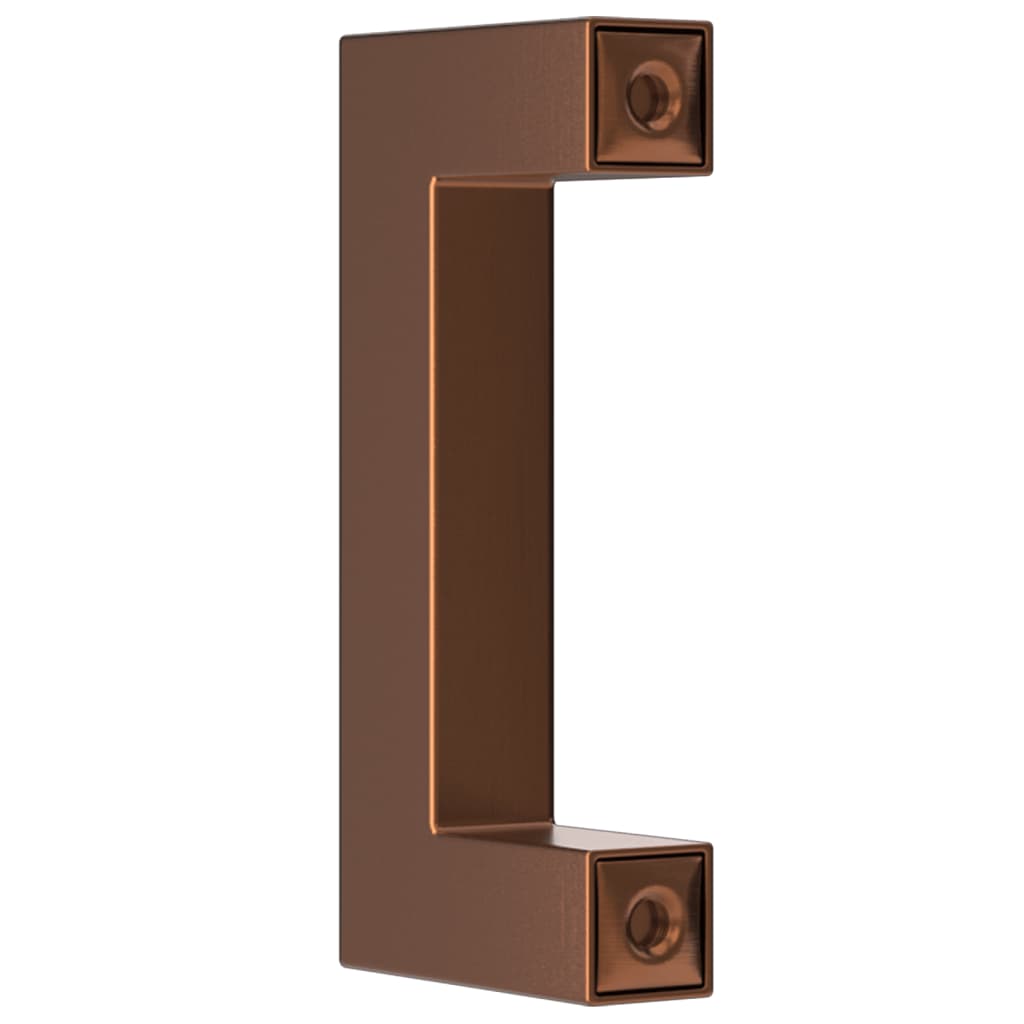 20 db bronz rozsdamentes acél szekrényfogantyú 64 mm