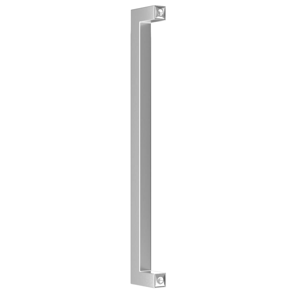 10 db ezüst rozsdamentes acél szekrényfogantyú 224 mm