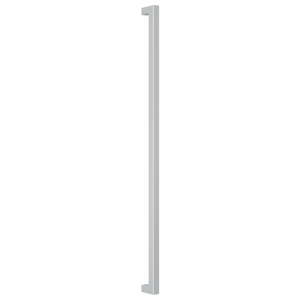 10 db ezüst rozsdamentes acél szekrényfogantyú 480 mm