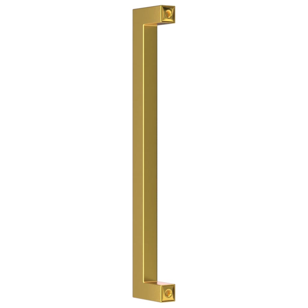 10 db aranyszínű rozsdamentes acél szekrényfogantyú 192 mm