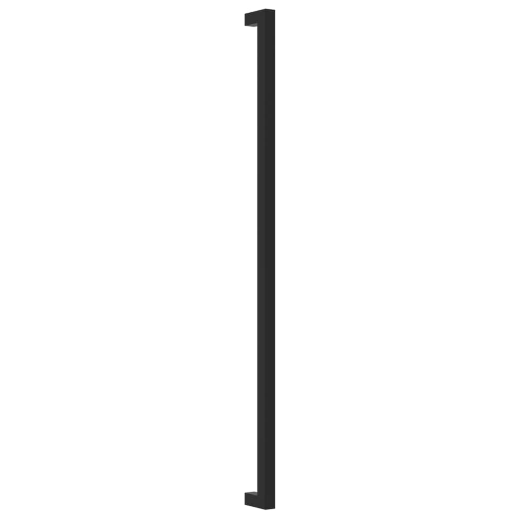 10 db fekete rozsdamentes acél szekrényfogantyú 480 mm