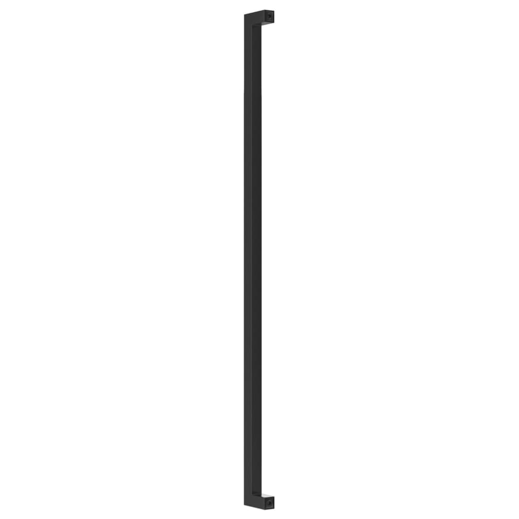 10 db fekete rozsdamentes acél szekrényfogantyú 480 mm