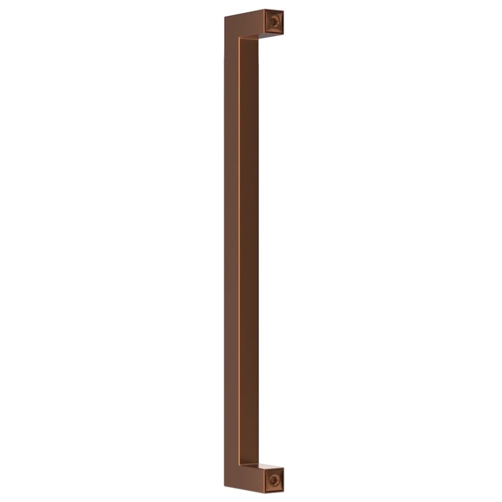 10 db fekete rozsdamentes acél szekrényfogantyú 224 mm
