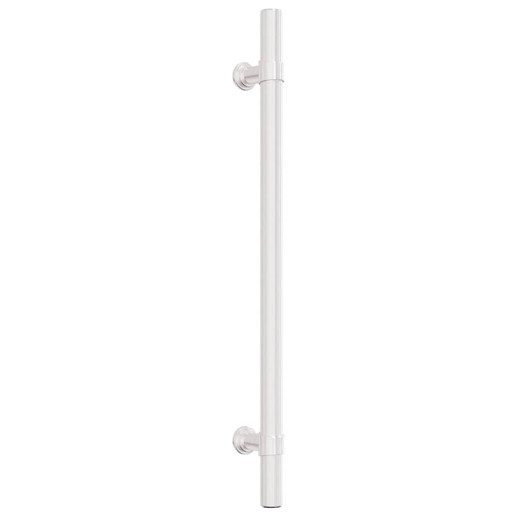 20 db ezüst rozsdamentes acél szekrényfogantyú 192 mm