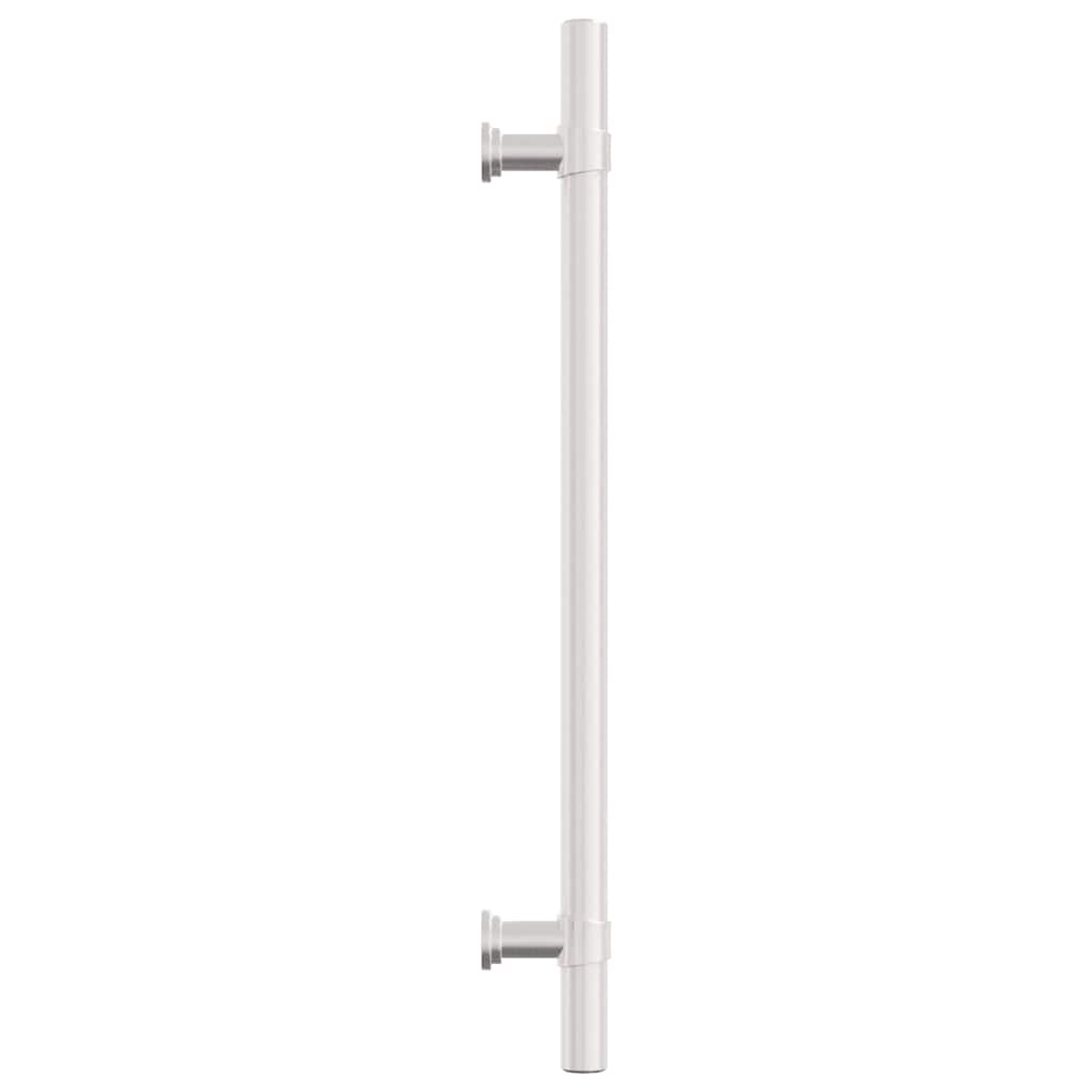 20 db ezüst rozsdamentes acél szekrényfogantyú 192 mm