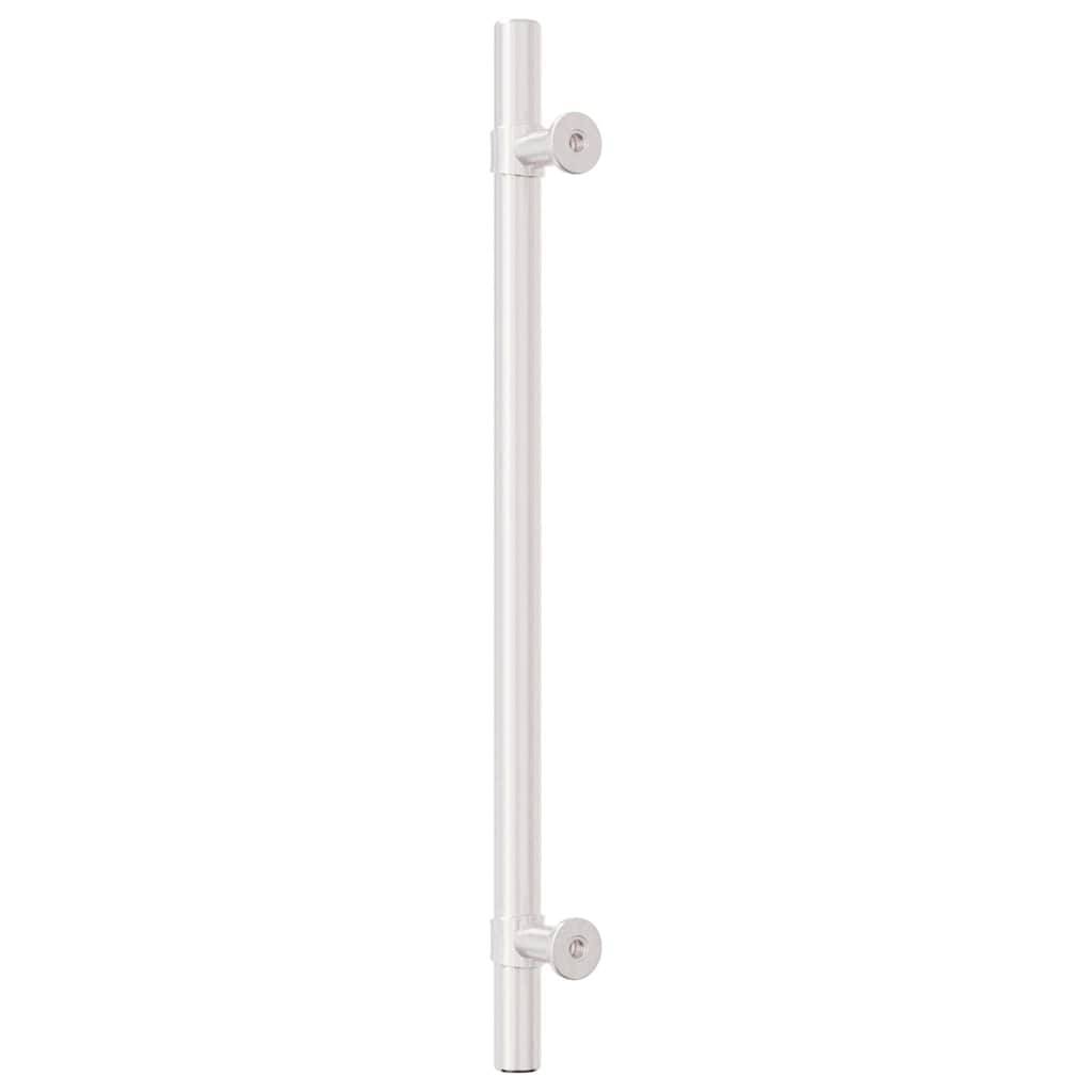 20 db ezüst rozsdamentes acél szekrényfogantyú 192 mm