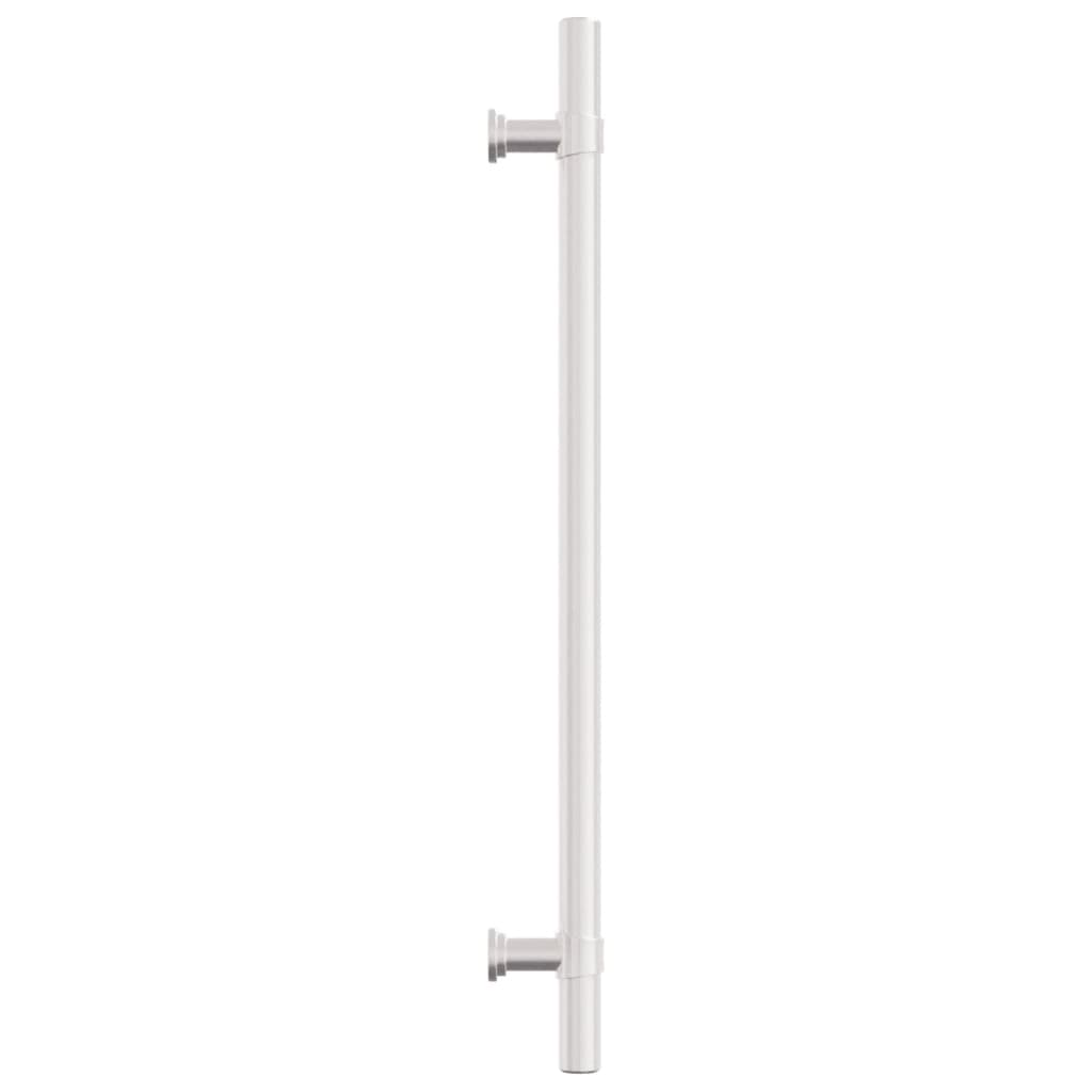 20 db ezüst rozsdamentes acél szekrényfogantyú 224 mm