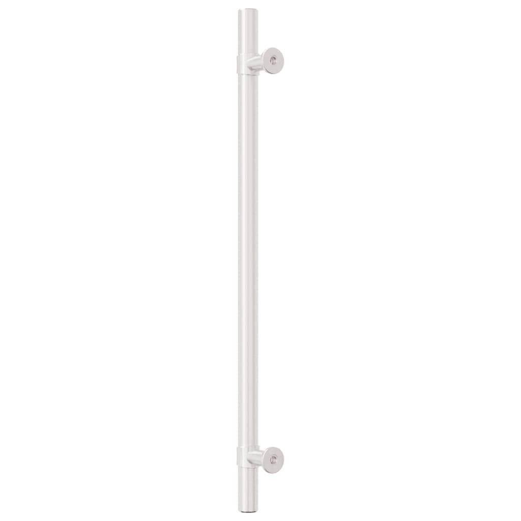20 db ezüst rozsdamentes acél szekrényfogantyú 224 mm
