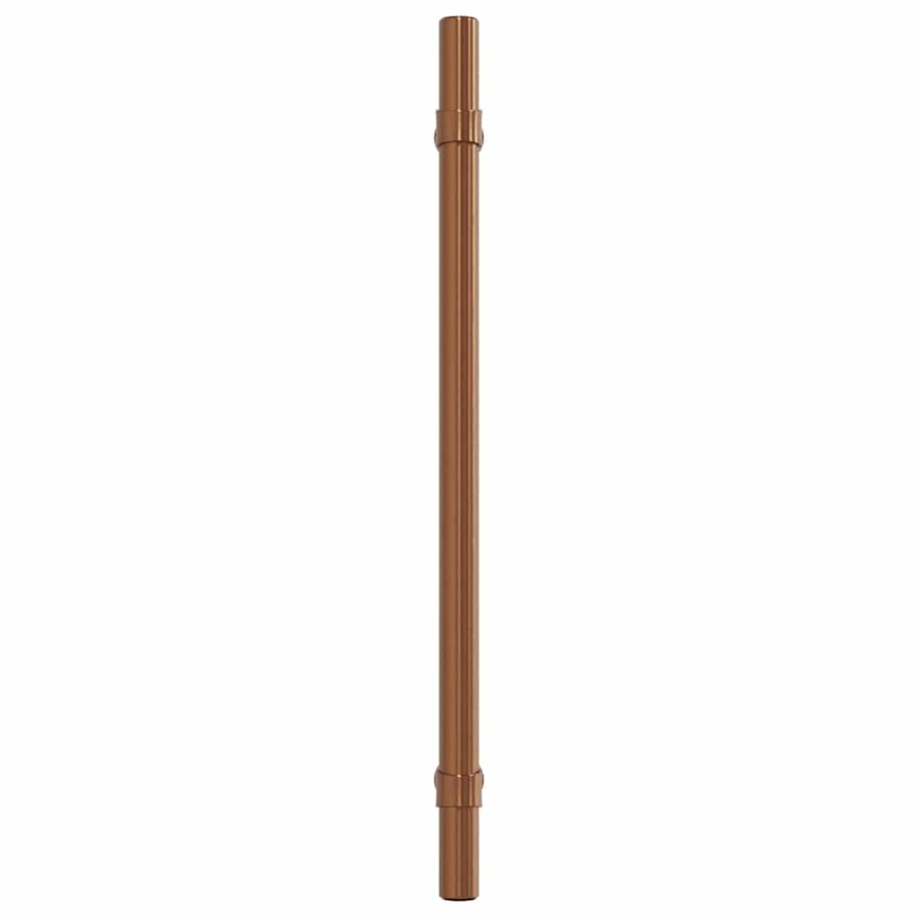 20 db bronz rozsdamentes acél szekrényfogantyú 192 mm
