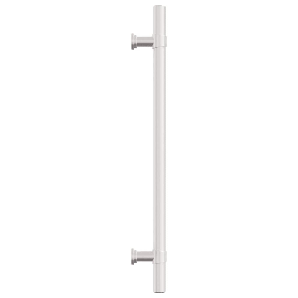 10 db ezüst rozsdamentes acél szekrényfogantyú 192 mm