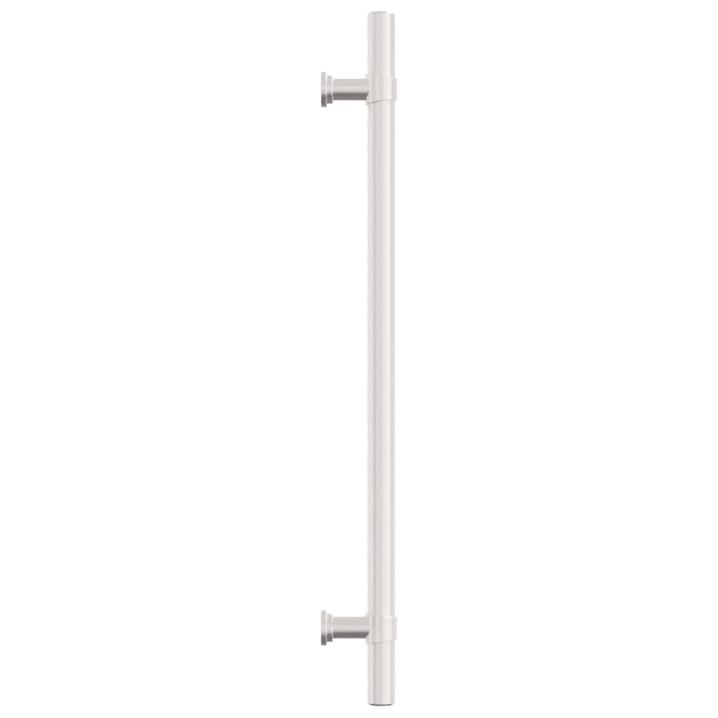 10 db ezüst rozsdamentes acél szekrényfogantyú 224 mm