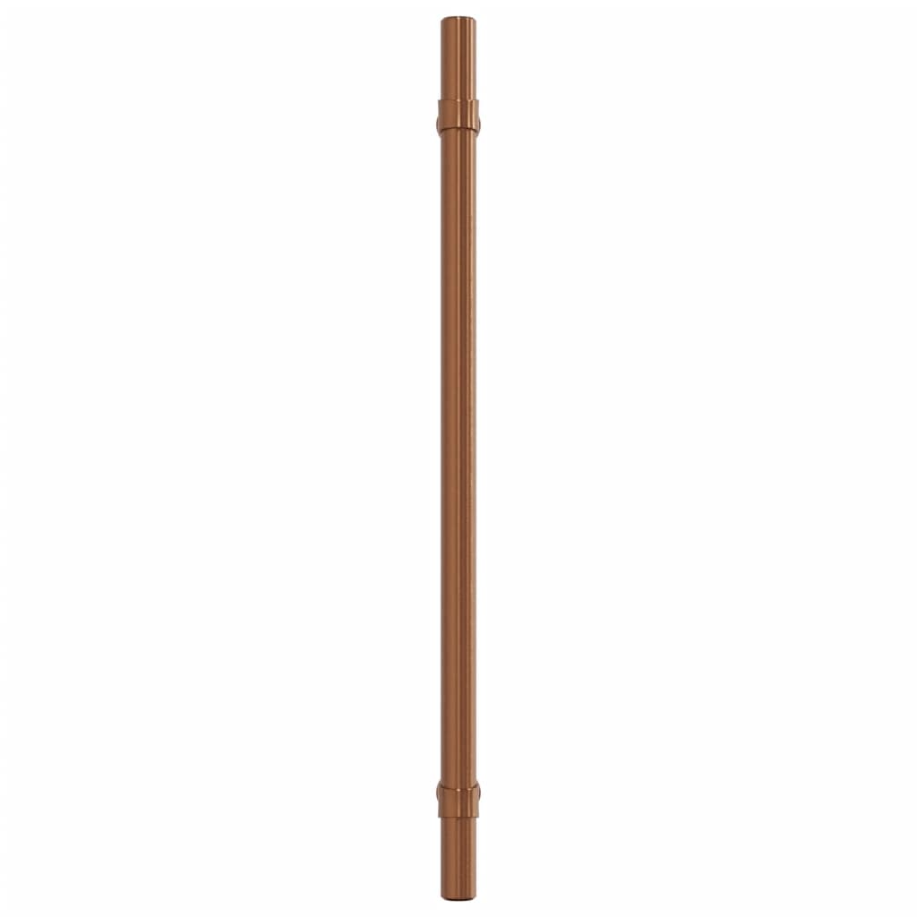 10 db fekete rozsdamentes acél szekrényfogantyú 224 mm