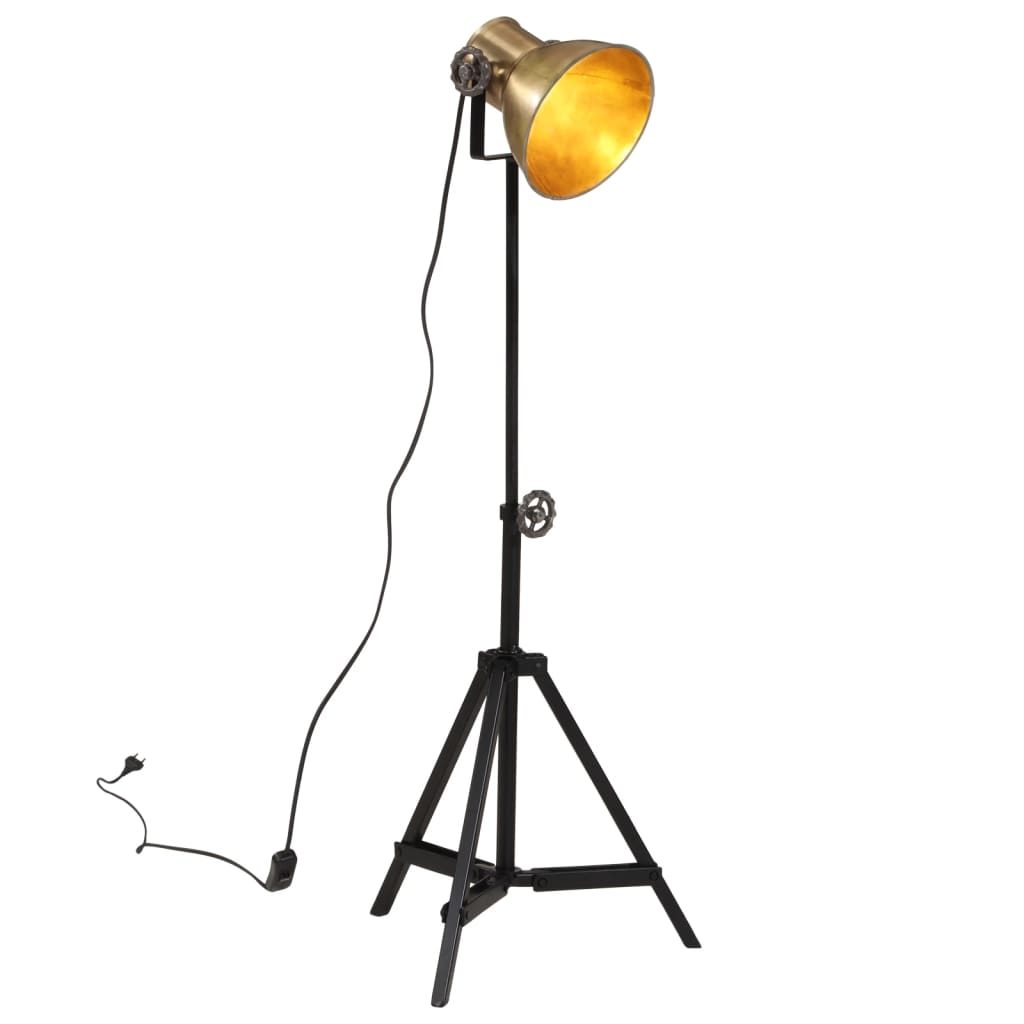 antik sárgaréz állólámpa 25 W 35 x 35 x 65/95 cm E27