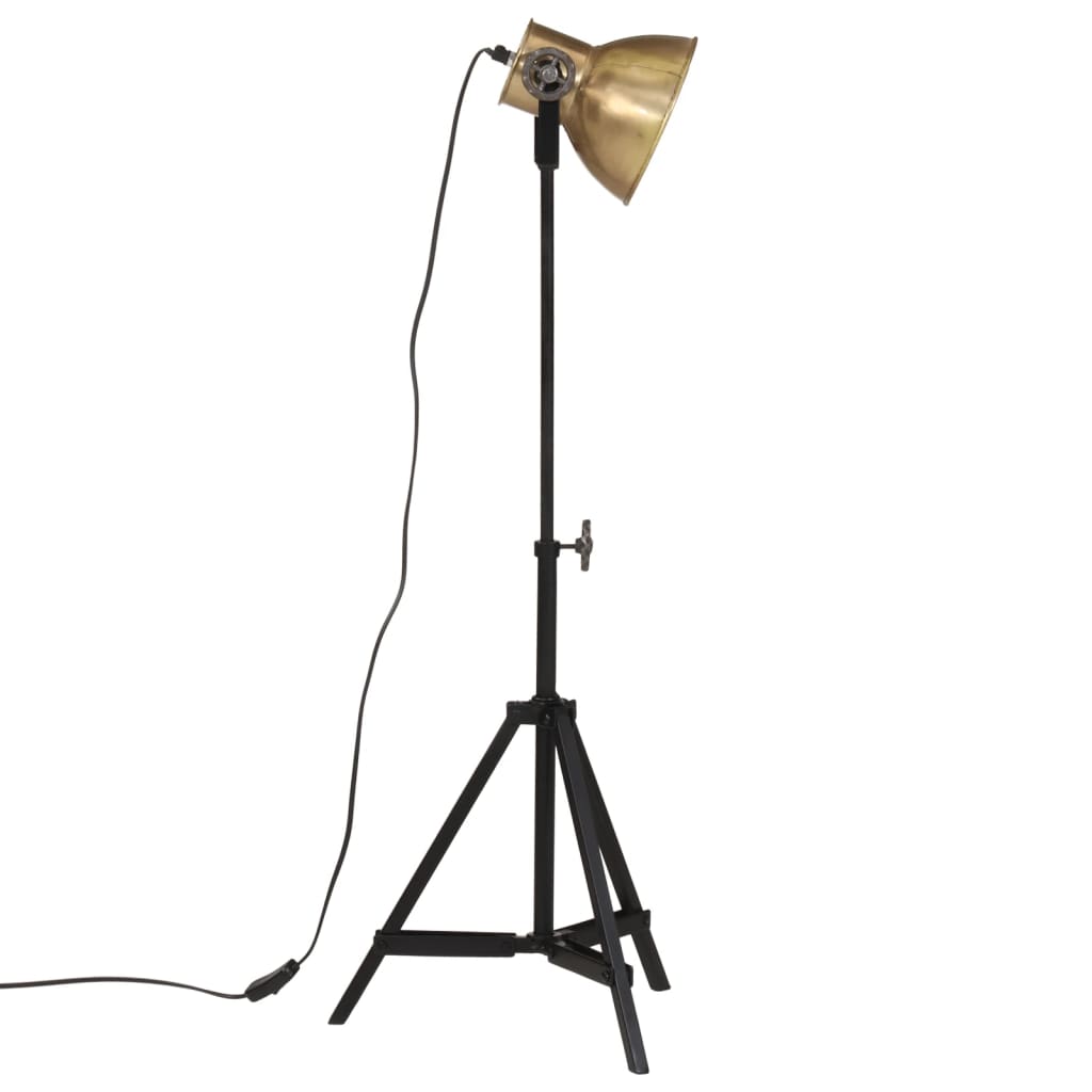 antik sárgaréz állólámpa 25 W 35 x 35 x 65/95 cm E27